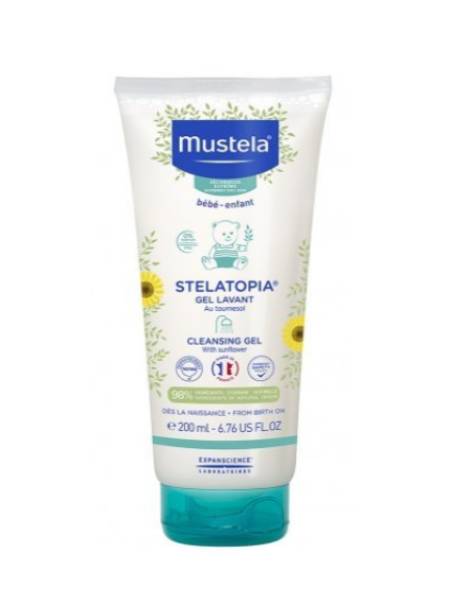 Mustela Stelatopia Cleansing Gel <br>جێڵی خۆشتن سەرورووخسار بۆ پێستی ئەگزیما